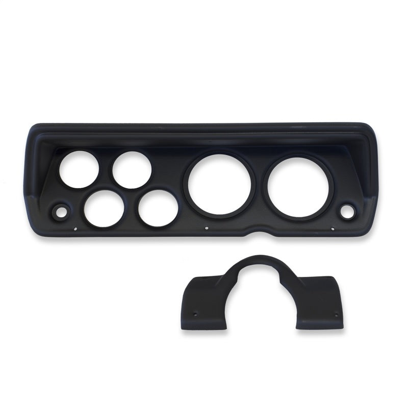 Autometer Designer Black 70-76 Duster/Demon/Dart Dash Kit 6pc Tach / MPH / Fuel / Oil / WTMP / Volt 7031-DB