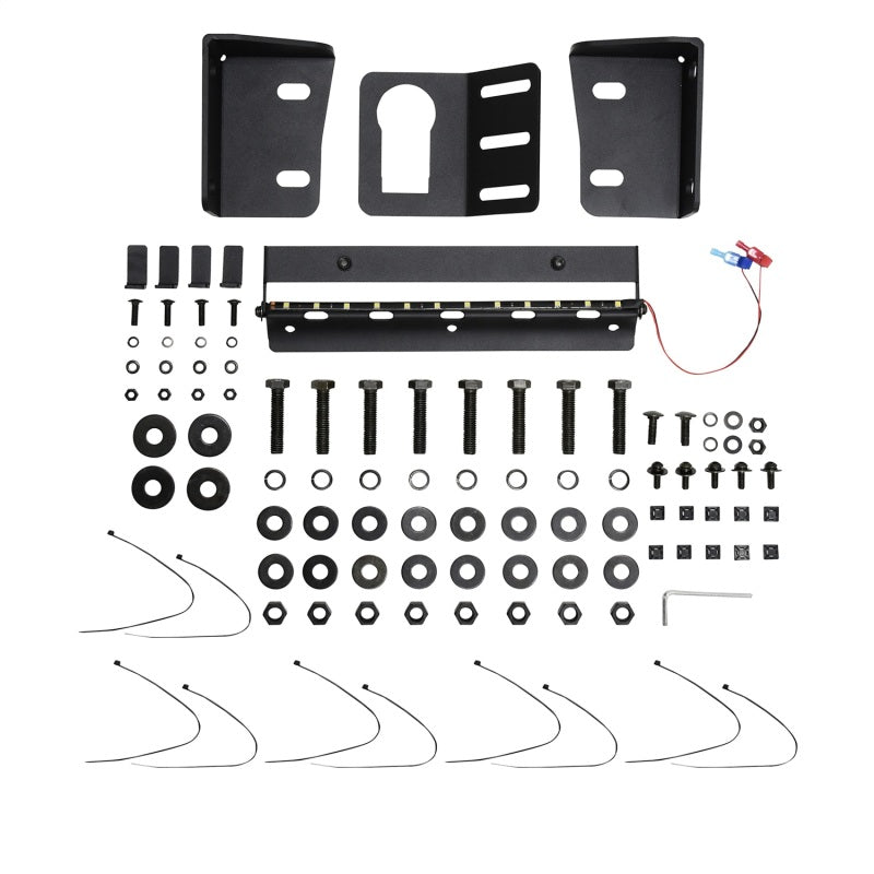 Westin 17-20 Ford F-150 Raptor Outlaw Rear Bumper - Tex. Blk Westin