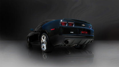 Corsa 10-14 Chevrolet Camaro Convertible SS 6.2L V8 Manual Black Sport Cat-Back + XO Exhaust CORSA Performance