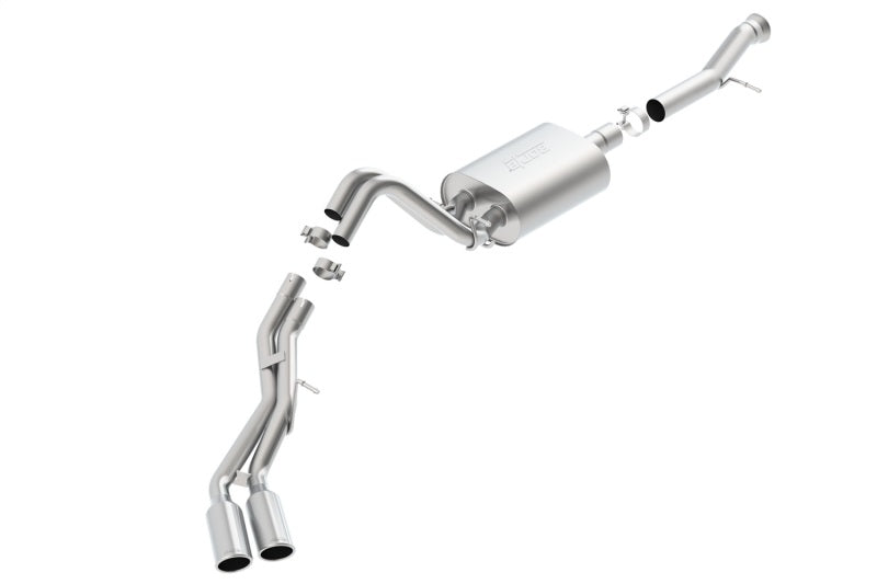 Borla 2015 Cadillac Escalade/Yukon Denali 6.2L V8 AT 2WD/4WD Split Side Exit SS S-Type CB Exhaust - eliteracefab.com