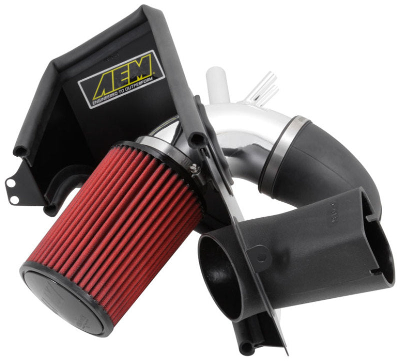 AEM 2013 Hyundai Genesis Coupe 2.0L L4 Polished Cold Air Intake - eliteracefab.com