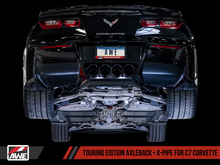 Load image into Gallery viewer, AWE Tuning 14-19 Chevy Corvette C7 Z06/ZR1 (w/o AFM) Track Edition Axle-Back Exhaust w/Chrome Tips - eliteracefab.com