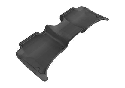 3D MAXpider L1PO01021509 2011-2018 Porsche/Volkswagen Cayenne/Touareg Kagu 2nd Row Floormats - Black