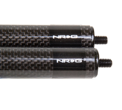 NRG Carbon Fiber Hood Damper Kit - 03-07 Honda Fit (Half Pressure Shocks for CF Hood) - HD-160CF