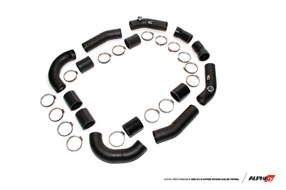 AMS Performance ALP.07.09.0006-3 2009+ GT-R R35 Alpha Upper I/C Pipe (Use w/Alpha I/C/TiAL Flange/Carbon Manifold)