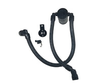 Load image into Gallery viewer, J&amp;L 10-18 Ford Taurus Sho EcoBoost V6 Passenger Side Oil Separator 3.0 - Black Anodized - eliteracefab.com