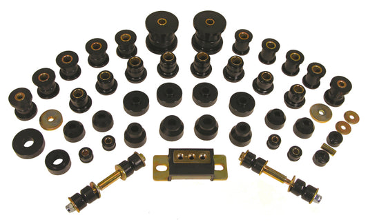 Prothane Total Vehicle Suspension Bushing Kit for 1963–1982 Chevy Corvette, Black – 7-2012-BL
