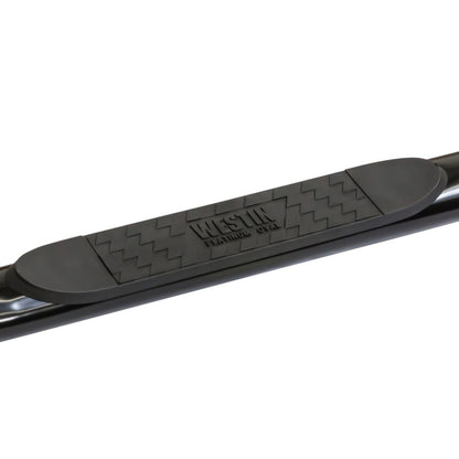 Westin 1999-2013 Chevy Silverado 1500 Crew Cab Platinum 4 Oval Nerf Step Bars - Black - eliteracefab.com