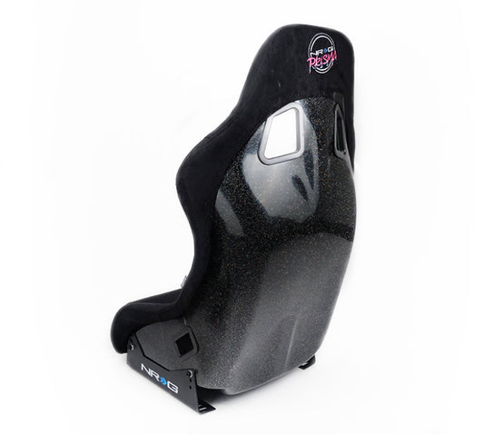 NRG Innovations PRISMA Fiberglass Bucket Seat - Medium - Black – FRP-303BK-PRISMA