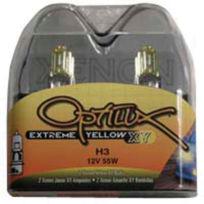 Hella Optilux H3 12V/55W XY Extreme Yellow Bulb - eliteracefab.com