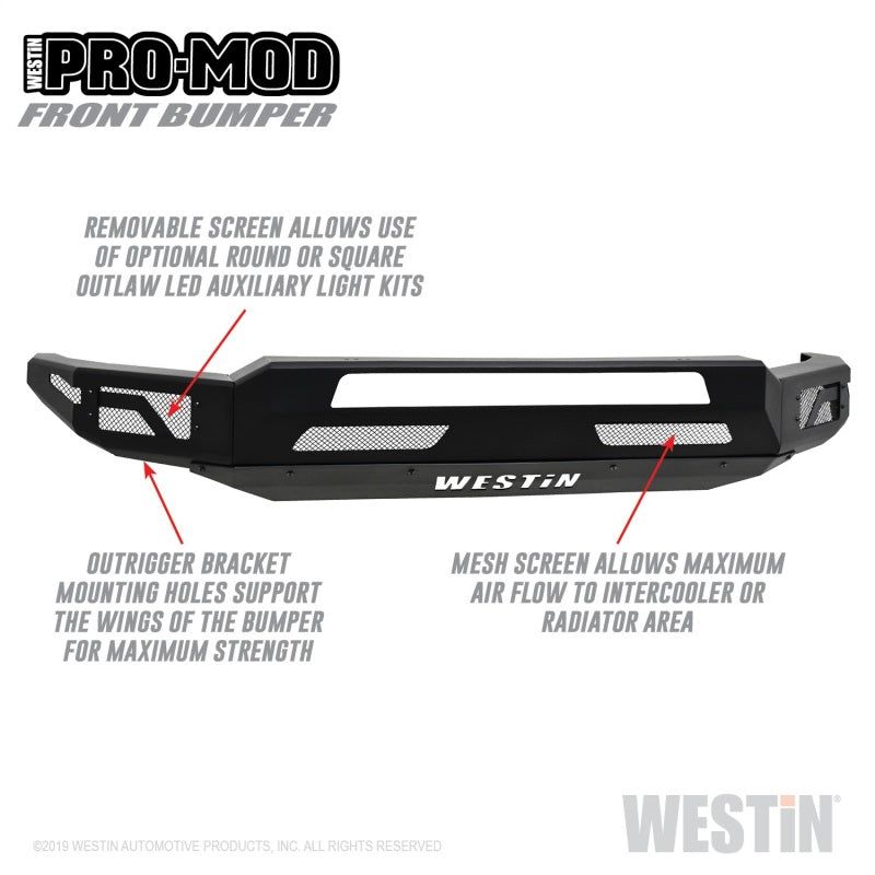 Westin 18-19 Ford F-150 Pro-Mod Front Bumper Westin