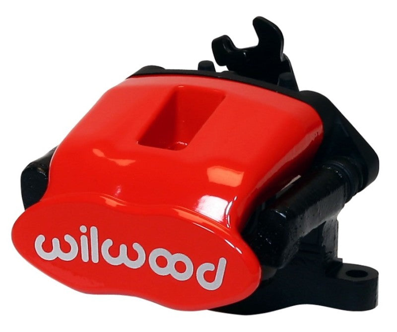 Wilwood Caliper-Combination Parking Brake-R/H-Red 34mm piston .81in Disc Wilwood