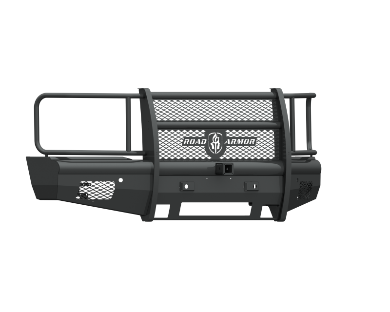 Road Armor 15-19 Chevy 2500 Vaquero Front Bumper Full Guard 2in Receiver - Tex Blk Road Armor