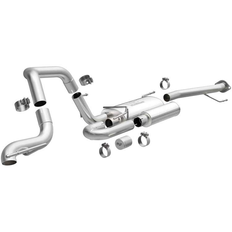 MagnaFlow 03-21 Toyota 4Runner V6 4.0L Overland Series Cat-Back Exhaust - eliteracefab.com