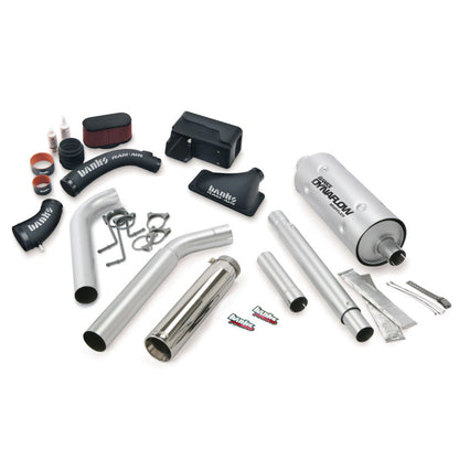 Banks Power 16-17 Ford 6.8L MH-A Stinger Bundle - SS Single Exhaust Right Exit w/ Chrome Tip Banks Power