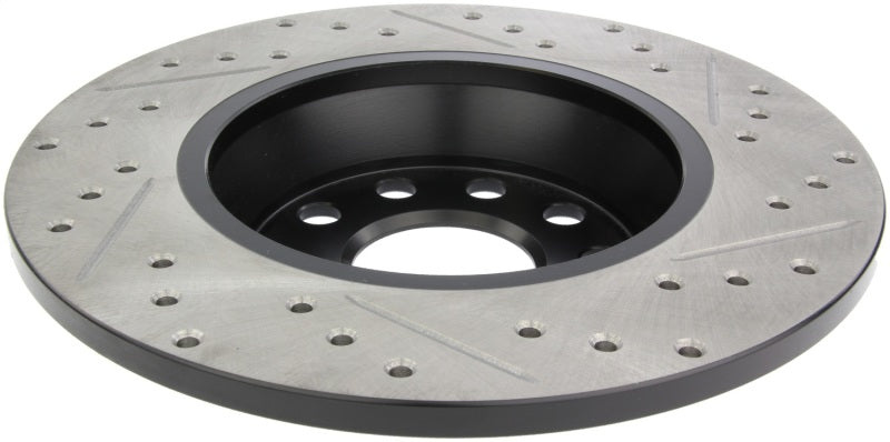 StopTech Slotted & Drilled Sport Brake Rotor - eliteracefab.com