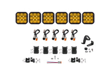 Load image into Gallery viewer, Diode Dynamics SS5 Sport Universal CrossLink 6-Pod Lightbar - Yellow Driving