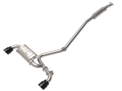 aFe 22-23 Hyundai Kona N L4 2.0L(t) Takeda 3in 304 SS Cat-Back Exhaust System w/ Black Tips aFe