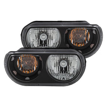 Load image into Gallery viewer, ANZO 2008-2014 Dodge Challenger Crystal Headlights Black - eliteracefab.com