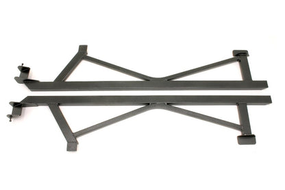 BMR SUBFRAME CONNECTORS WELD-ON BOXED BLACK (05-14 MUSTANG/GT500) - eliteracefab.com