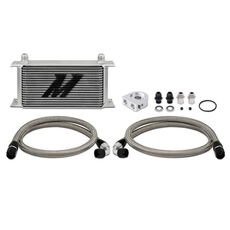 Mishimoto Universal 19 Row Oil Cooler Kit - eliteracefab.com