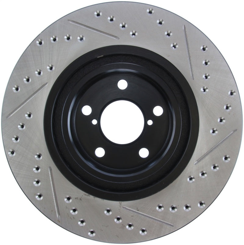 StopTech Slotted & Drilled Sport Brake Rotor - eliteracefab.com