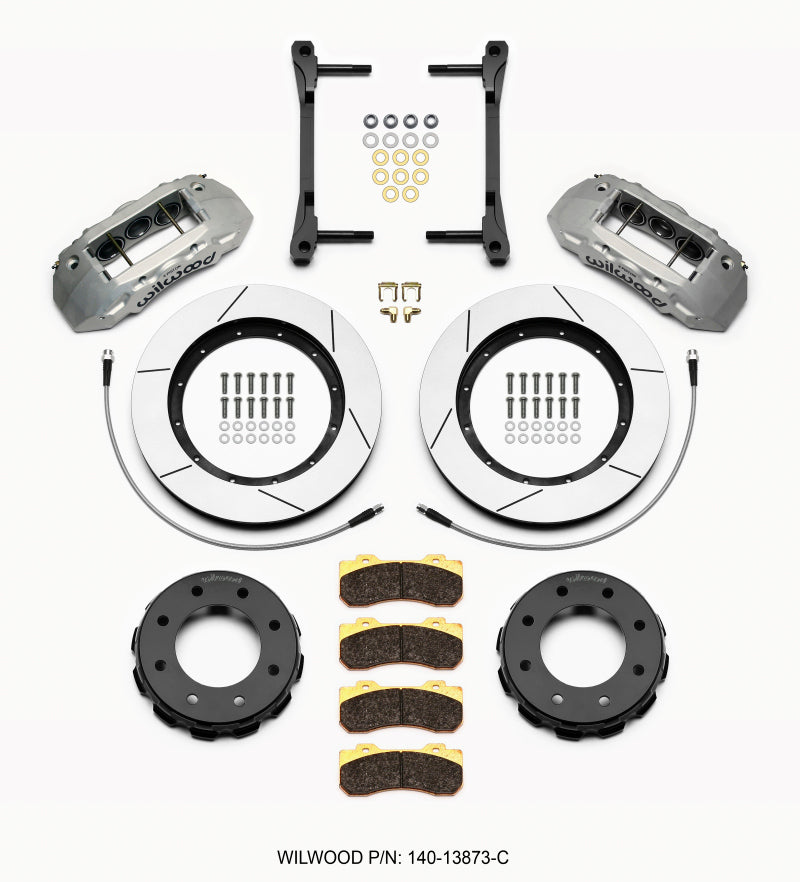 Wilwood TX6R Front Kit 15.00in Clear Ano 2011-2015 GM Truck/SUV 2500 Wilwood