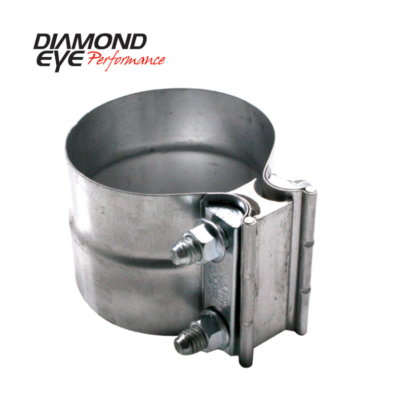 Diamond Eye 2.25in LAP JOINT CLAMP 304 SS Diamond Eye Performance