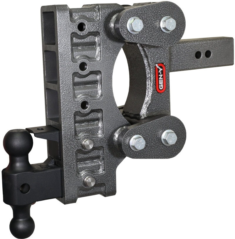 Gen-Y The Boss Torsion-Flex 2.5in Shank 9in Drop 21K Hitch w/GH-061 Dual-Ball/GH-062 Pintle Lock GEN-Y Hitch