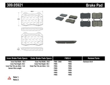 Load image into Gallery viewer, StopTech Performance 00-06 Jaguar S Typre R / XJ R / XJR-S / XJ Sport Rear Brake Pads - eliteracefab.com