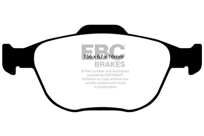 EBC GreenStuff Front Brake Pads - DP21641 EBC