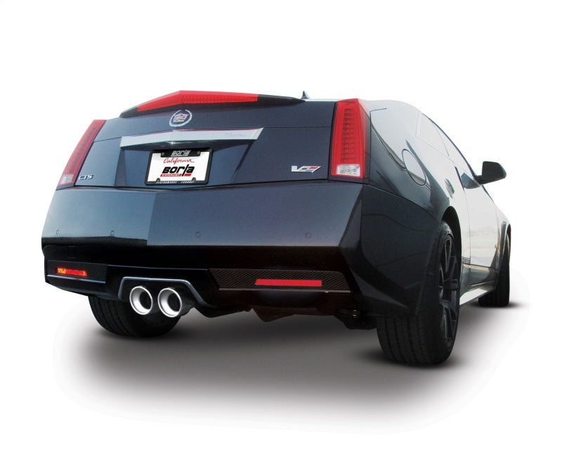 Borla 11-15 Cadillac CTS V Coupe 6.2L 8 cyl SS, S Type Exhaust (rear section only) - eliteracefab.com