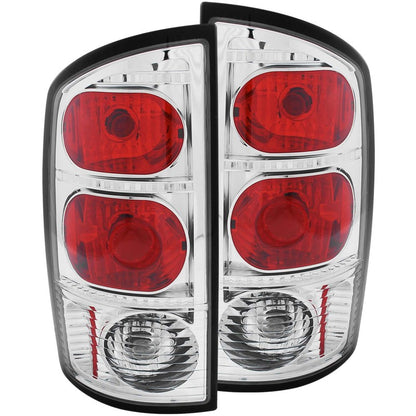 ANZO 2002-2005 Dodge Ram 1500 Taillights Chrome - eliteracefab.com