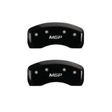 MGP 4 Caliper Covers Engraved Front & Rear MOPAR Red finish silver ch