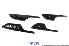 Revel GT Dry Carbon Window Switch Panels (FL/FR/RL/RR) 16-18 Honda Civic - 4 Pieces - eliteracefab.com