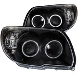 ANZO 2014-2017 Toyota Tundra LED Crystal Headlights w/ Switchback Chrome Housing w/ DRL