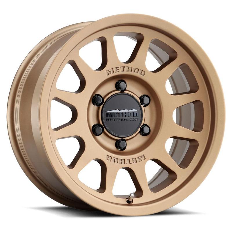 Method MR703 17x8.5 0mm Offset 6x135 87mm CB Method Bronze Wheel - eliteracefab.com