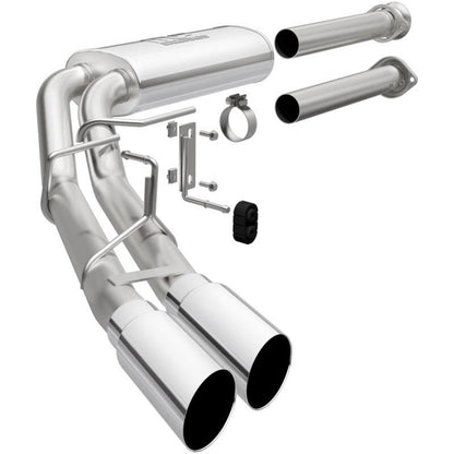 Magnaflow 15-21 Ford F-150 Street Series Cat-Back Performance Exhaust System- Polished Side Exit - eliteracefab.com