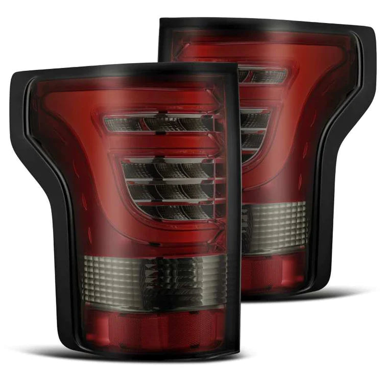 AlphaRex 15-17 Ford F-150 (Excl Models w/Blind Spot Sensor) PRO-Series LED Tail Lights Red Smoke - eliteracefab.com