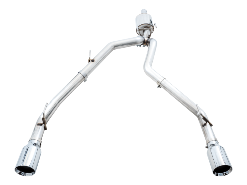 AWE Tuning 09-18 RAM 1500 5.7L (w/o Cutouts) 0FG Single Side Exit Cat-Back Exhaust - Chrome Tips - eliteracefab.com