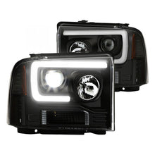 Load image into Gallery viewer, Spyder 05-07 Ford F250/350/450 Super Duty Projector LED Black PRO-YD-FS05V2PL-BK - eliteracefab.com