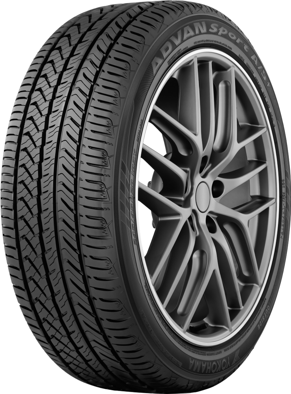 Yokohama Advan Sport A/S+ Tire - 235/50R18 97W Yokohama Tire