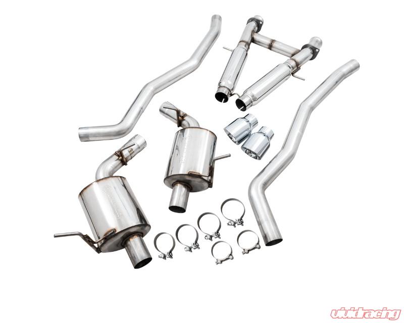 AWE Tuning 2020 Jeep Grand Cherokee SRT/Trackhawk Track Edition Exhaust - Use w/Stock Tips - eliteracefab.com