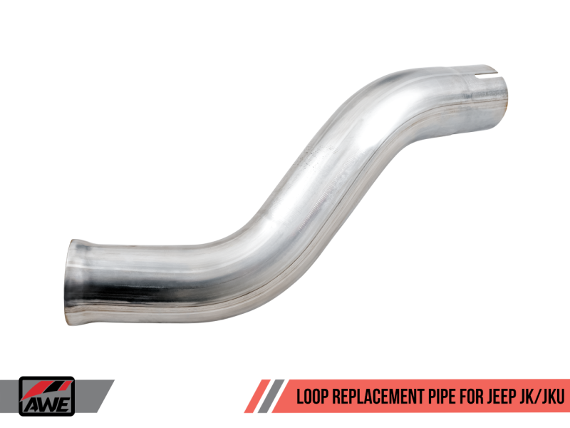 AWE Tuning 07-18 Jeep Wrangler JK/JKU 3.6L Loop Replacement Pipe - eliteracefab.com