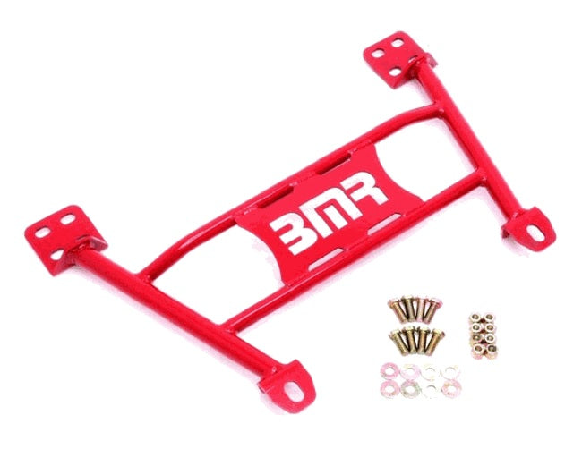 BMR CHASSIS BRACE RADIATOR SUPPORT RED (05-14 MUSTANG/GT500) - eliteracefab.com