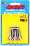 ARP Stainless Steel Bolt Kit - 6 Point (5) 5/16-18 x 1.000