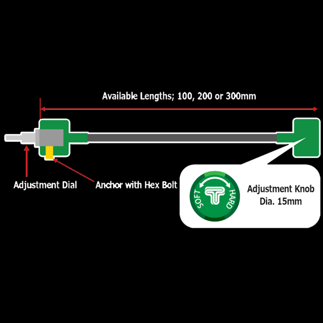 Tein Flexible Damper Controller - 200mm Length - eliteracefab.com