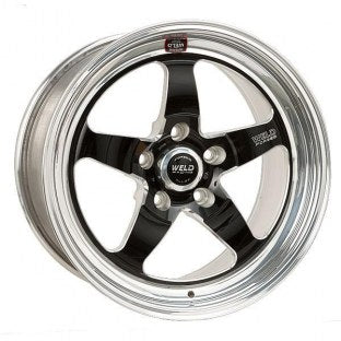 Weld S71 17x10 / 5x4.5 BP / 7.9in. BS Black Wheel (Low Pad) - Non-Beadlock - eliteracefab.com