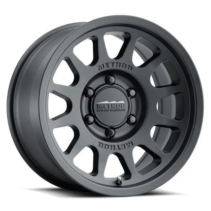 Method MR703 16x8 0mm Offset 6x5.5 106.25mm CB Matte Black Wheel - eliteracefab.com