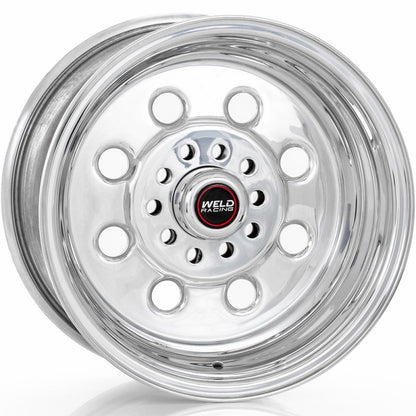 Weld Draglite 15x4 / 5x4.5 & 5x4.75 BP / 2.5in. BS Polished Wheel - Non-Beadlock - eliteracefab.com